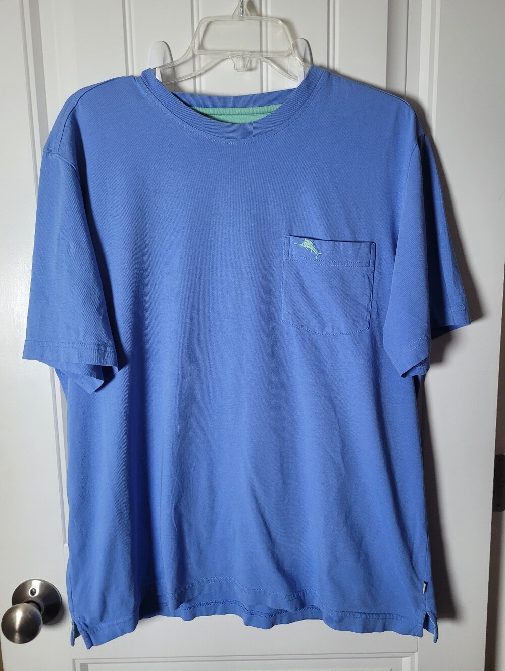 Tommy Bahama Men's Blue Bali Short-Sleeve Pocket T-Shirt